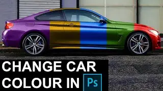 Change car colour tutorial in photoshop by DLC ventures