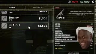 (Roblox Criminality )-  The SCAR-H better then FAL