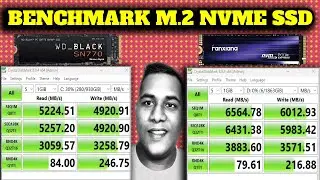 Benchmark M.2 Nvme SSD: Comparing Speed between WD_BLACK 1TB SN770 & Fanxiang S880 2TB Nvme Drive