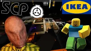 SCP 3008 БЕСКОНЕЧНАЯ ИКЕА! Roblox - Угараем над местными жителями