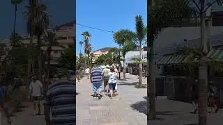 Los Cristianos in Tenerife #tenerife #spanishislands #pov #loscristianos #walk #sea #povs