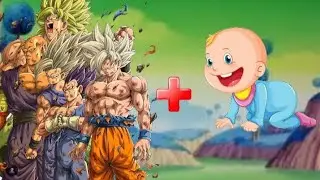 Dragon Ball Characters Kids Mode #dbz #dargonball #youtube