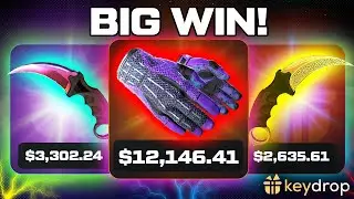 KEYDROP I WON GAMMA DOPPLER KNIFE! Keydrop Promo Code 2024