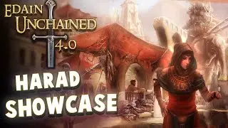 Edain Unchained 4.0 | Harad Faction Showcase | How to Play Harad? | Bfme Game | Lotr | New Update