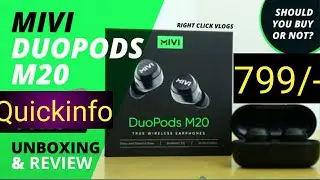 1000 Subscriber spl Givaway Mivi DuoPods M20 Unboxing & Review  BENGALI | Best Earbuds Under 1000!