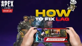 BEST DISPLAY SETTINGS TO FIX LAG Apex Legends Mobile  | LAG FREE GAME 😊