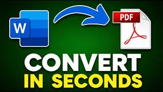 How to Convert Word to PDF (Beginner Tutorial)