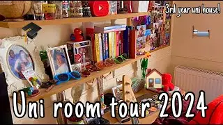 uni room tour 2024 | third year uni house room tour
