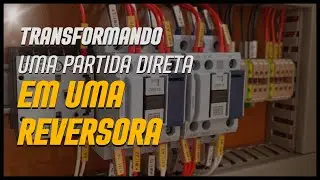 Como fazer partida reversora de motores elétricos com partida direta em comandos elétricos