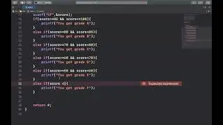 C Programming Language: 2. Example of conditional statement if, else if , else