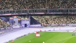 Stade de France Paralympiques 2024, médaille d'or hymne Hollandais
