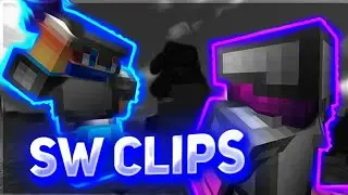 🌌SW clips in breadix // Mcpe combotage // minecraft pe 1.1.5🌌