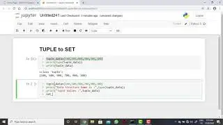 181 Tuple to Set Conversion