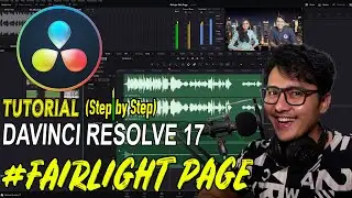 Edit Audio pada davinci resolve 17 HASIL PRO & FITUR LENGKAP   | FAIRLIGHT PAGE TUTORIAL