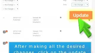 WordPress posts bulk editing