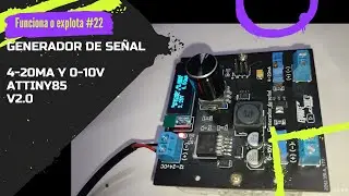 ⚡ Generador de señal de 4-20mA y 0-10v con ATtiny85