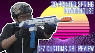 One Fancy 3D Printed Nerf Springer | The Gavinfuzzy Customs SBL review