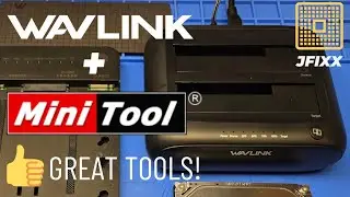 Disk Management with - Wavlink / Minitool Partition Wizard