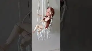 подвесные качели ,кресло- гамак для кукол