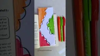 DIY Boho bookmark painting🔖😍💕 #shorts #youtubeshorts #bmartcreations #bookmark #art #song #love #diy