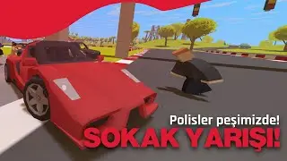SPOR ARABALARLA YARIŞTIK POLİS PEŞİMİZE DÜŞTÜ! UNTURNED ROLEPLAY LİFE #434