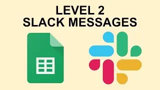 Send Slack messages with Google Sheets