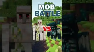 WARDENS vs IRON GOLEMS MOB BATTLE Minecraft 1.19