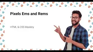 Font Size | HTML & CSS Mastery | Full Stack Development –Module 1