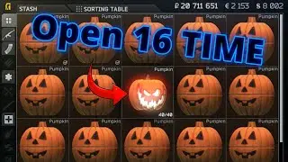 Open 16 Pumpkin in one time (Halloween pumpkin) - Escape from tarkov
