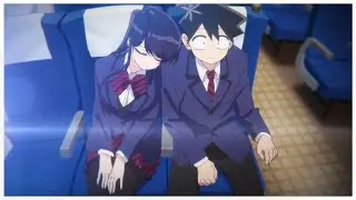 Komi Sleeping On Tadano Shoulder