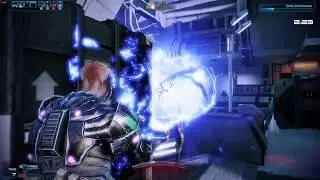 Mass Effect 3. Платина соло, батарианец адепт, белая, жнецы