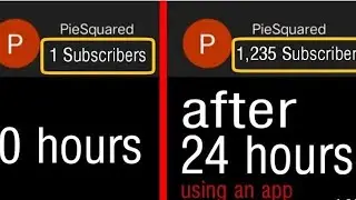 Get 300 subscribers / 1K Views / 1K Likes Everyday Using this Application. #subscribe #views
