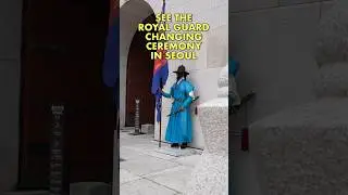 See the Royal Guard Changing Ceremony at Gyeongbokgung Palace in Seoul, South Korea