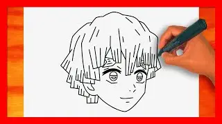 Como dibujar a ZENITSU Agatsuma | How to draw ZENITSU