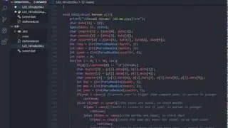 File parsing into structs and operations in C and python 3