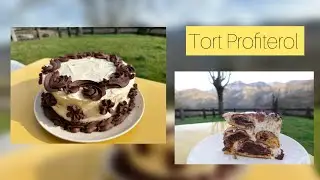 Tort Profiterol | La Flory în Bucătărie