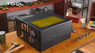 xTool D1 PRO Laser Cutter Enclosure with Air Filter Attachment