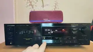 Pioneer T-616 Stereo Cassette Deck. Restoration audio cassette recorder