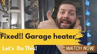 Garage Heater NOT WORKING? Fixed in Minutes!