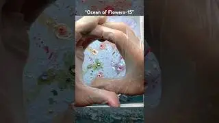 Be sure to check out the full instructional video! #abstractpainting #colortheory