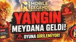 MLBB Oyuna Girmiyor TR Sunucusunun olduğu yerde yangın çıkmış 😰🙏🙏