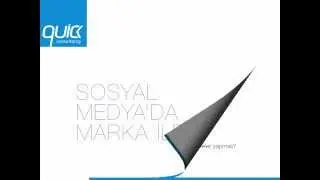 Sosyal medyada marka iletişimi eğitimi - Quick Consulting 16 Ocak 2013 Kitaplı Kahve
