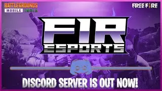 FIR ESPORTS Official discord server out!! JOIN NOW! And get a chance to go to official tournaments 🔥