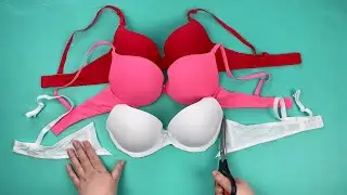 5 ЛУЧШИХ ИДЕЙ ИЗ СТАРЫХ И НЕНУЖНЫХ БЮСТГАЛЬТЕРОВ! УДИВИТЕЛЬНАЯ ПЕРЕРАБОТКА!