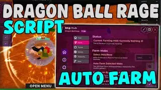[UPDATE] Roblox Dragon Ball Rage Script Auto Farm, Kill Aura And Max Stats Pastebin 2025