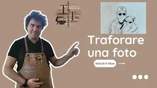 Traforare una foto. Punch a photo