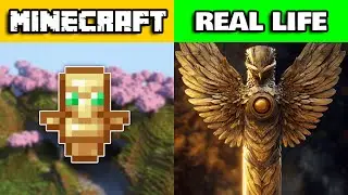 MINECRAFT MOBS VS REAL LIFE #22 | Super Realistic 4k