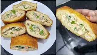 ஒரு பாக்கெட் Bread வச்சு இதை நோன்புக்கு ட்ரை பண்ணுங்க / Bread Shawarma