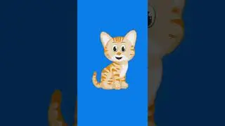 Cartoon Cat winking and smiling [free to use]