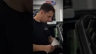 Тонирование задней полусферы и передних боковых атермальной плёнкой на Toyota Camry👁️ #auto #авто